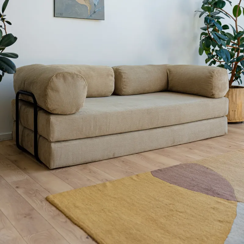 ПОЛЕЗНАЯ ПРИВЫЧКА Диван прямой, бежевый