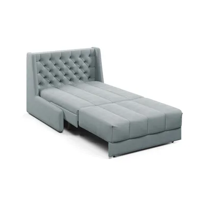 РИЧМОНД Складная кровать светло-серая, 125