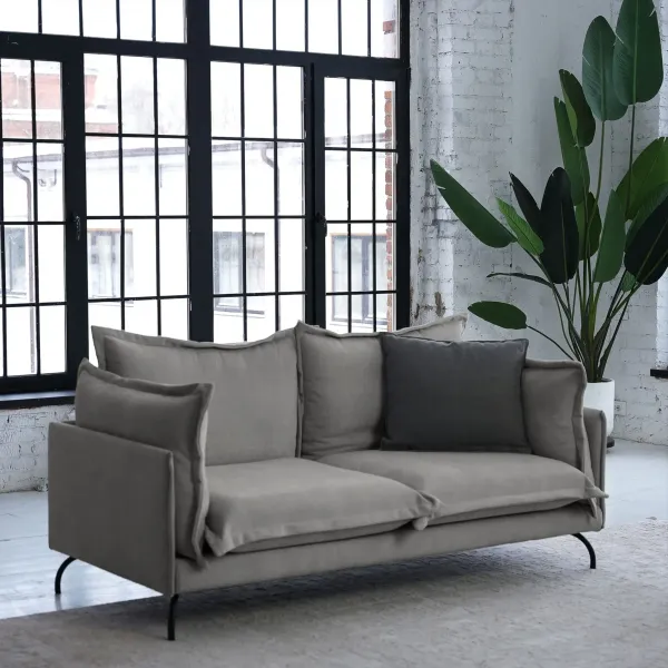 Облако комфорта Диван прямой, серый