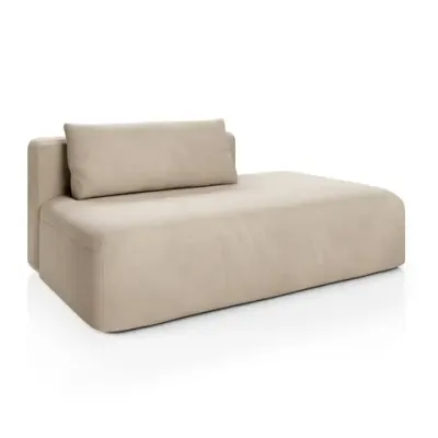 НОВЫЕ ЭМОЦИИ МИНИ Диван прямой, латте, банкетка справа