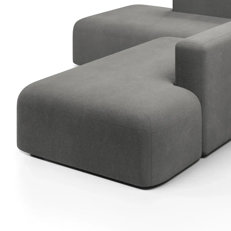 НОВЫЕ ЭМОЦИИ Диван угловой, серый