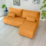 Корсо Лайт Диван угловой Cilium горчичный