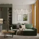 ПОРТЛЕНД Диван угловой бежевый