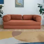 ПОЛЕЗНАЯ ПРИВЫЧКА Диван прямой, терракотовый