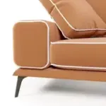 Солнечное побережье Диван прямой, персиковый