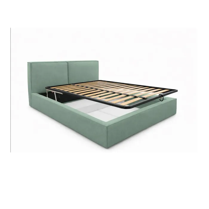 ЭНЕРГИЯ УТРА Двухспальная кровать, зеленая