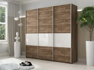 Прайм Шкаф-купе трехдверный, 240х230, Золотистый
