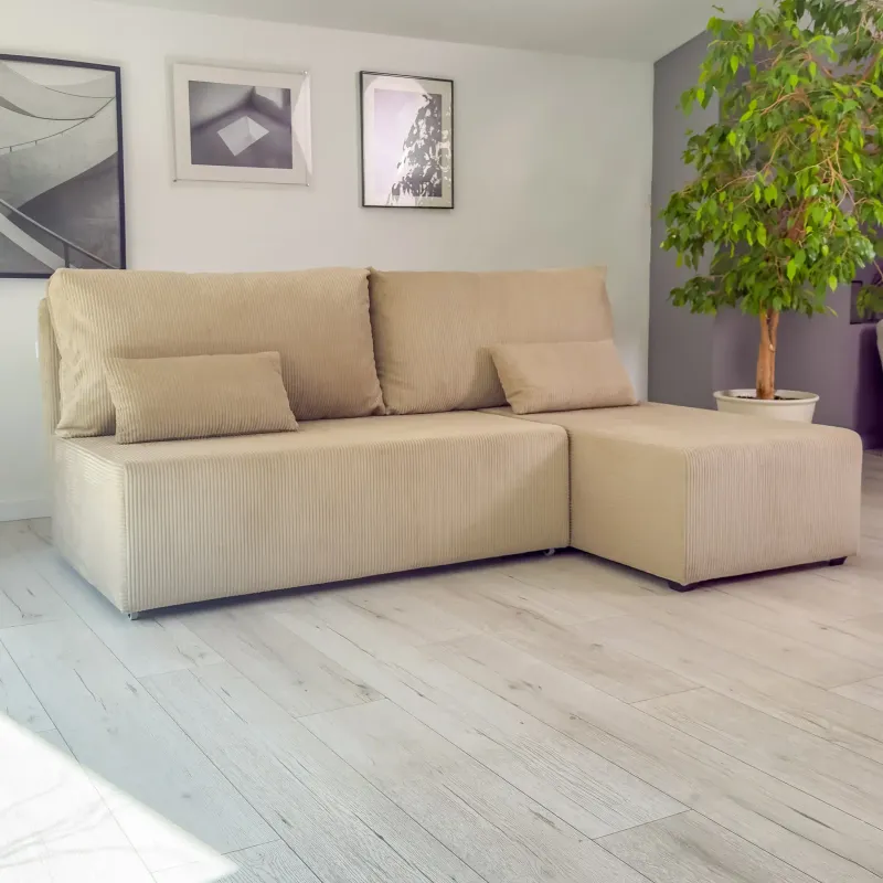 Корсо Лайт Диван прямой Cilium Cream