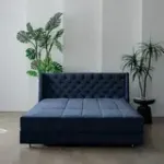 РИЧМОНД Складная кровать темно-синяя, 125