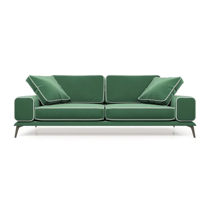 Солнечное побережье Диван прямой, зеленый