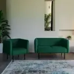 РИО Диван прямой зеленый