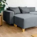 РАЙСКИЙ УГОЛОК Диван угловой графитовый