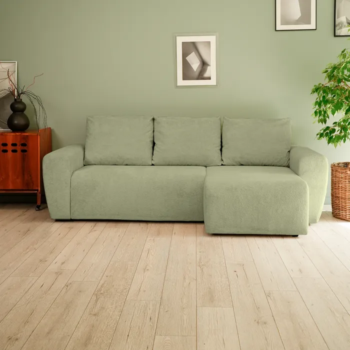 ФОРМУЛА УЮТА Диван угловой, оливковый