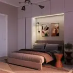 ТОКИО Складная кровать бежевая, 160 ППУ