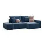 Диван угловой Портленд с банкеткой