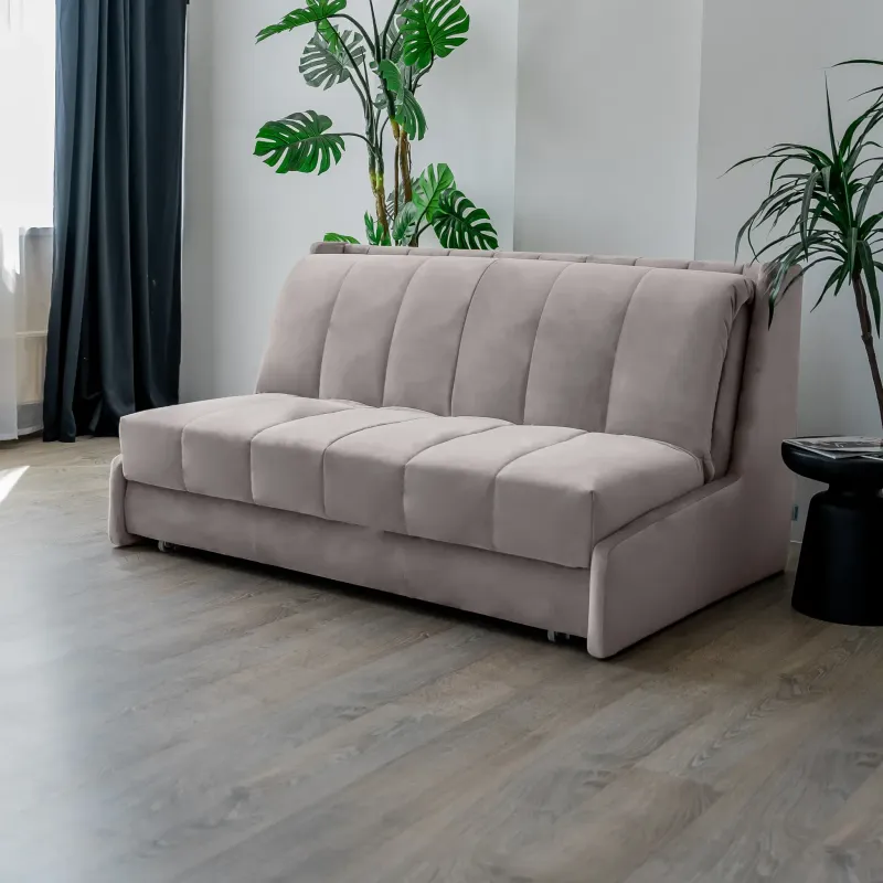 РИЧМОНД Складная кровать серо-бежевая, 145