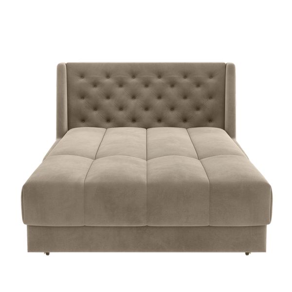 РИЧМОНД Складная кровать серо-бежевая, 125