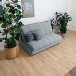 ВЕНЕЦИЯ Складная кровать светло-серая, 185