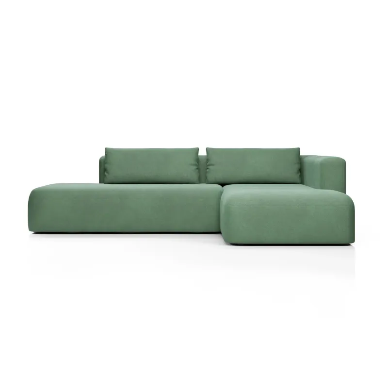 НОВЫЕ ЭМОЦИИ Диван угловой, темно-зеленый