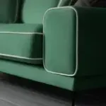 Солнечное побережье Диван прямой, зеленый