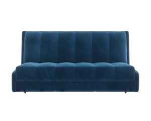 РИЧМОНД Кровать-диван прямой синий, 160