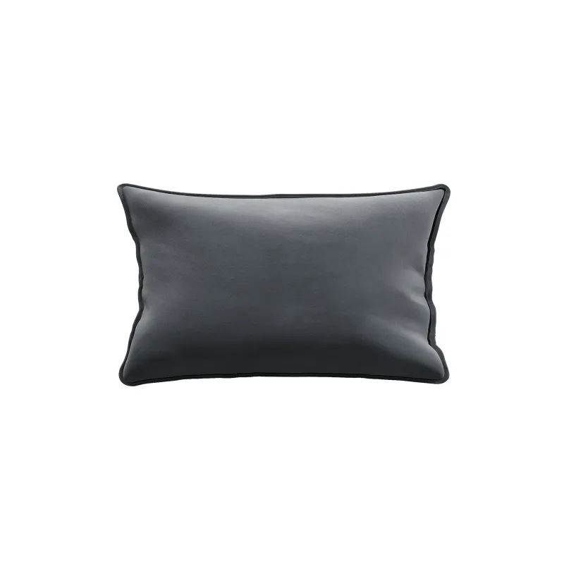 Портленд Декоративная подушка, серый, 30х50 см.