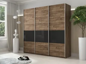 Прайм Шкаф-купе трехдверный, 240х230, Золотистый