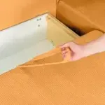 Корсо Лайт Диван угловой Cilium горчичный