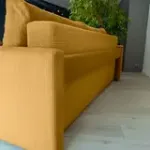 РИМИНИ Диван прямой Cilium горчичный