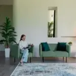 РИО Диван прямой мятный