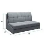 ТОКИО Складная кровать светло-серая, 146 ППУ