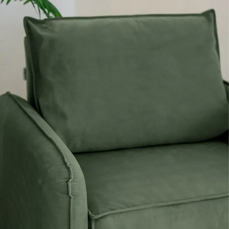 ПОРТЛЕНД Кресло-кровать зеленое