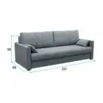 РИМИНИ Диван прямой бежевый