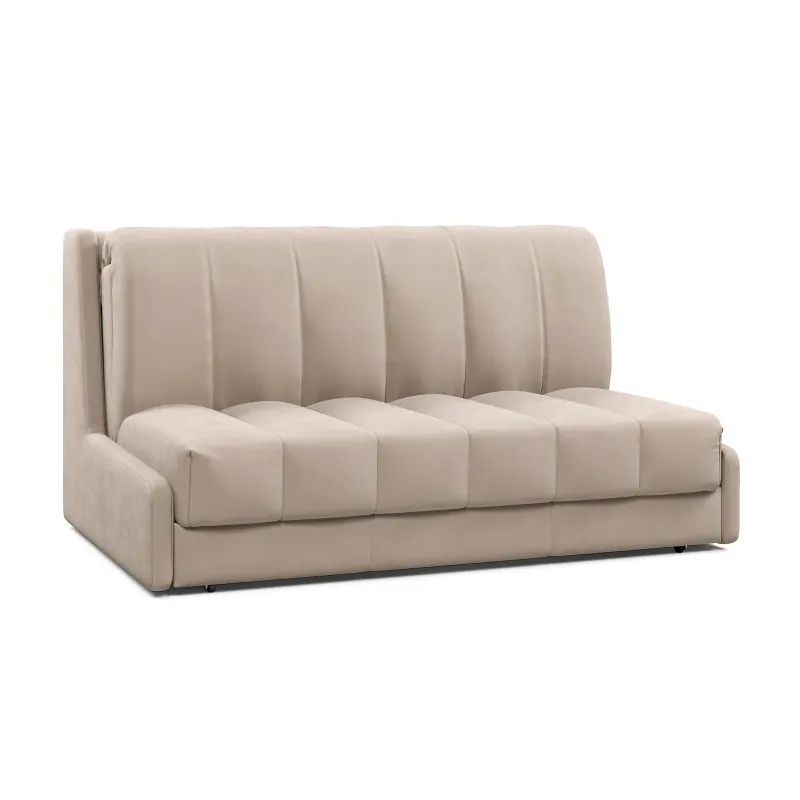 ГАРМОНИЯ СНА Кровать-диван прямой светло-бежевый, 160, ППУ