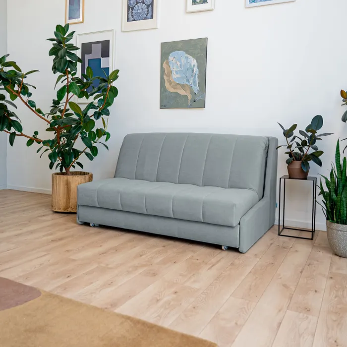 РИЧМОНД Складная кровать светло-серая, 185