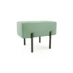 Маленькая радость Пуф прямоугольный на ножках, мятный