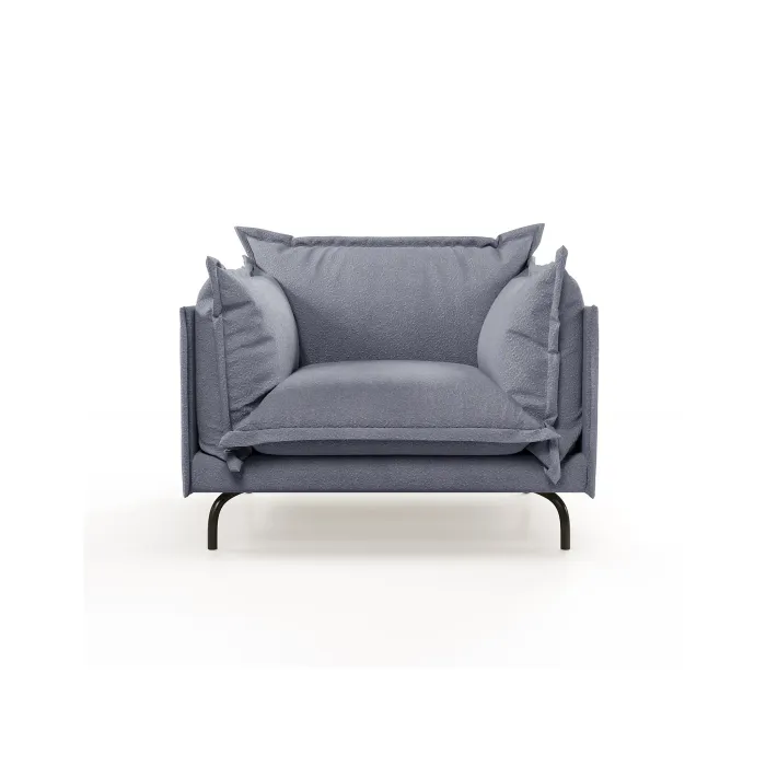 Облако комфорта Кресло, серо-синий