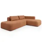 НОВЫЕ ЭМОЦИИ Диван угловой, терракотовый