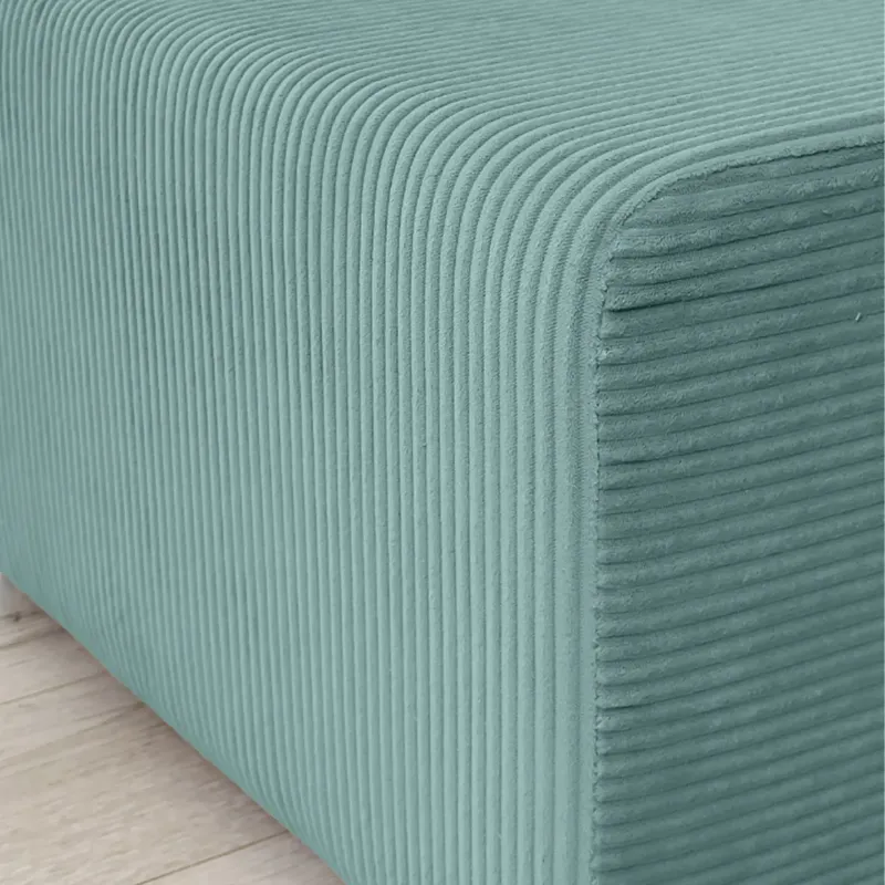 Корсо Лайт Диван угловой Cilium изумрудный