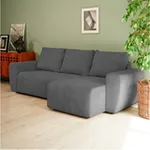 ФОРМУЛА УЮТА Диван угловой, графитовый