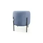 Маленькая радость Пуф круглый на ножках, светло-синий