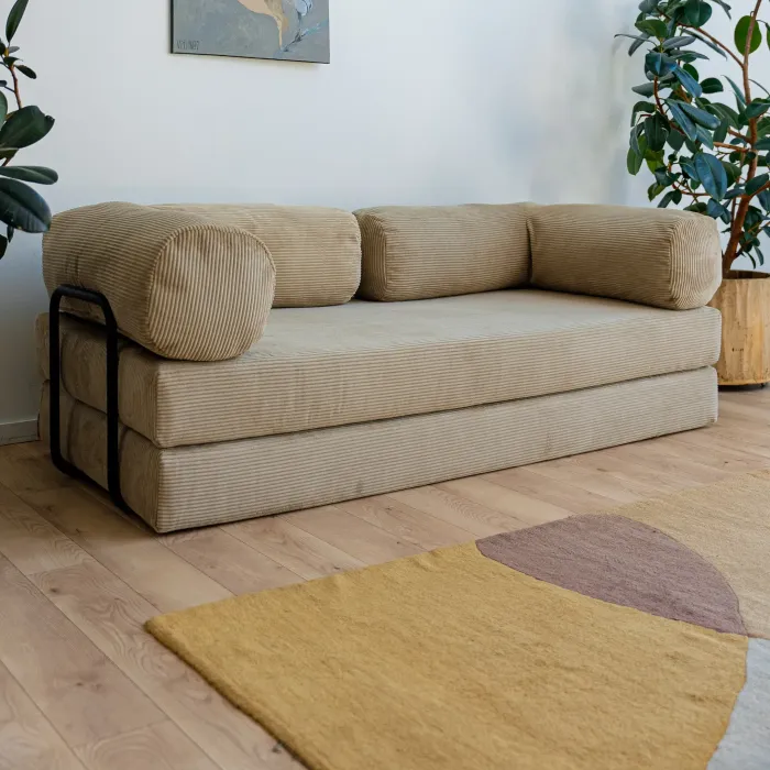 ПОЛЕЗНАЯ ПРИВЫЧКА Диван прямой, бежевый