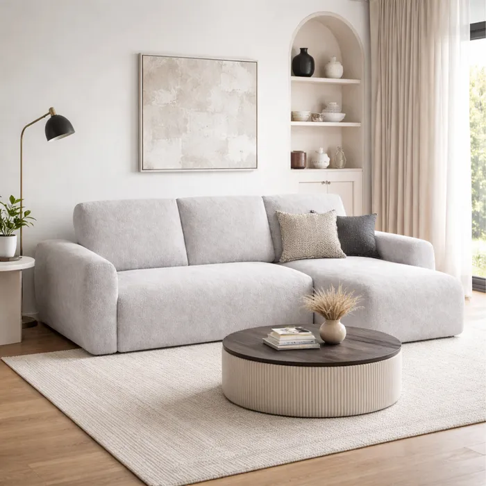 ФОРМУЛА УЮТА Диван угловой, серый