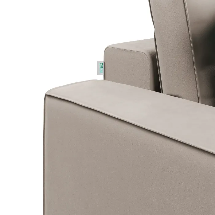 КОРСО XL Диван тканевый прямой бежевый