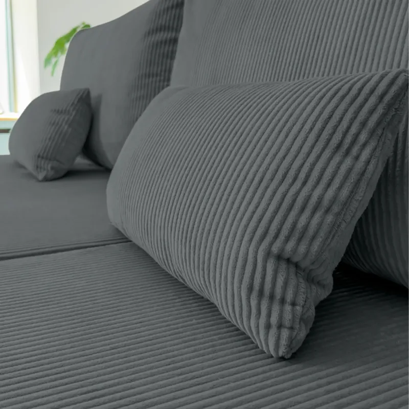 Корсо Лайт Диван угловой Cilium графитовый