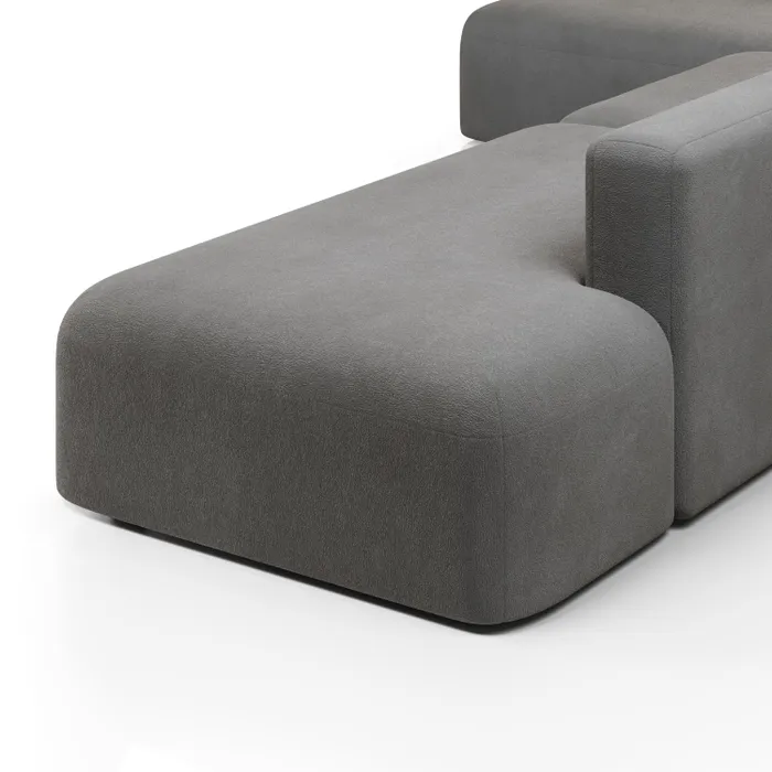 НОВЫЕ ЭМОЦИИ XL Диван угловой, серый