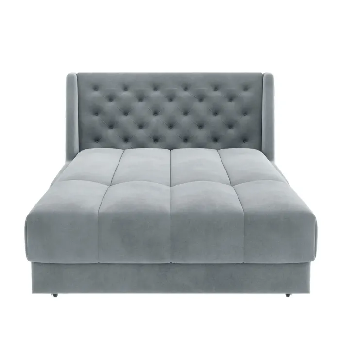 РИЧМОНД Складная кровать светло-серая, 125