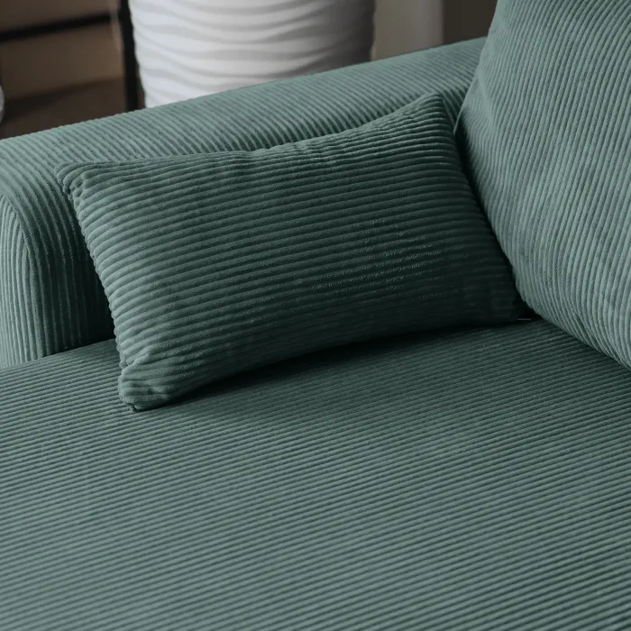 ДОЛГОЖДАННЫЙ ОТПУСК Диван угловой, изумрудный