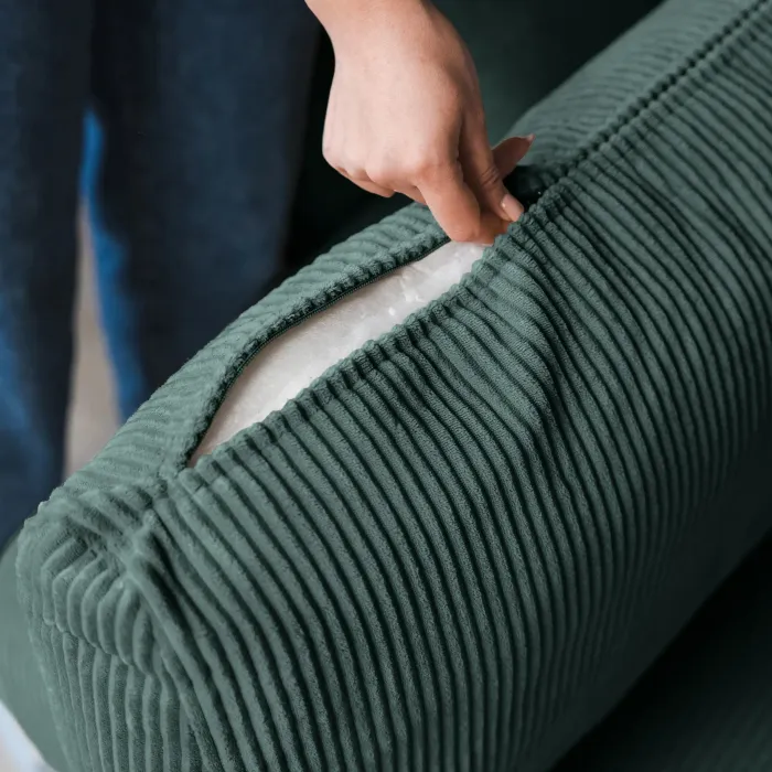 ДОЛГОЖДАННЫЙ ОТПУСК Диван угловой, изумрудный