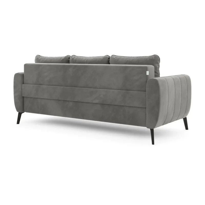 СЧАСТЛИВЫЙ ДЕНЬ Диван прямой, серый СЧАСТЛИВЫЙ ДЕНЬ Диван прямой, серый